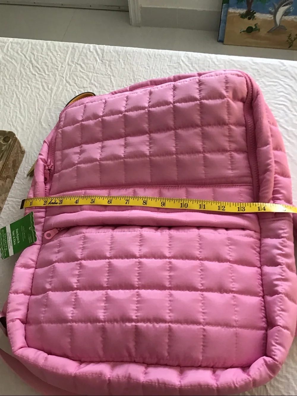 Ashland Quilted Pink Kids Backpack